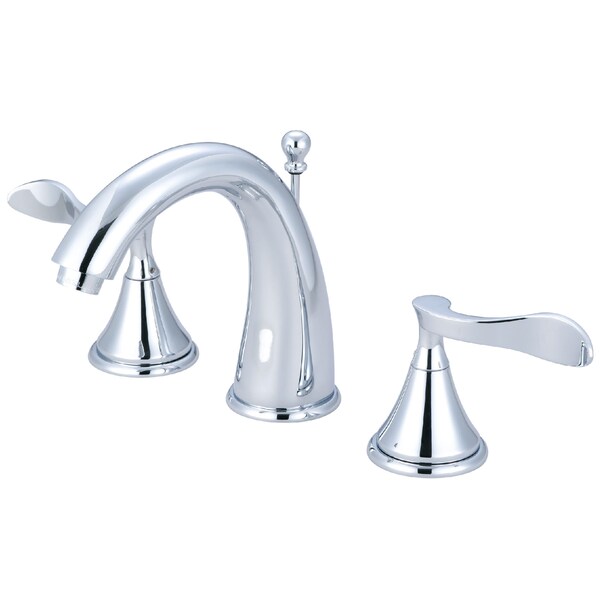 8" Widespread Bathroom Faucet, Chrome
